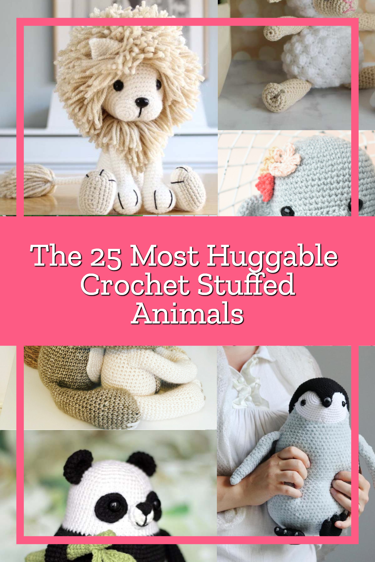 How to Crochet Stuffed Animals