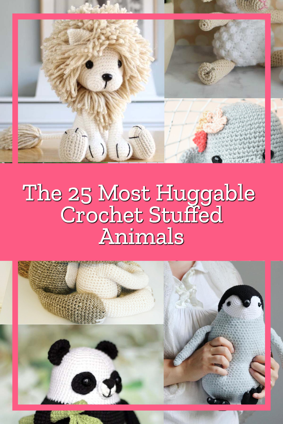 25 Free Crochet Animal Patterns (Animals Amigurumi)