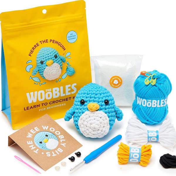 Coopay Crochet Kit for Beginners Adults Kids, Beginner Crochet Kit Make  Variety Projects, Crochet Set Beginner Crochet Starter Kit Includes Yarn