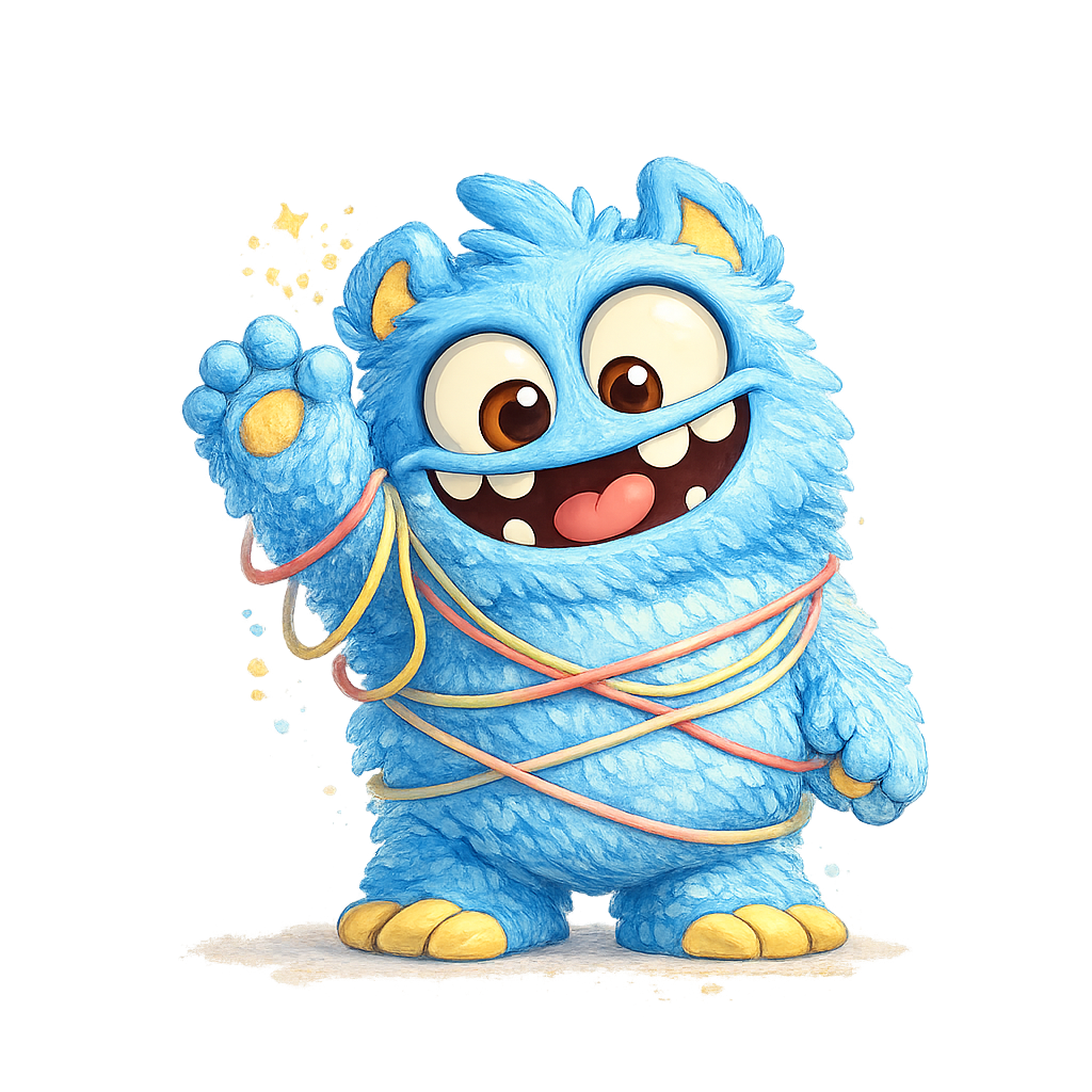 Derpy Monster newsletter illustration