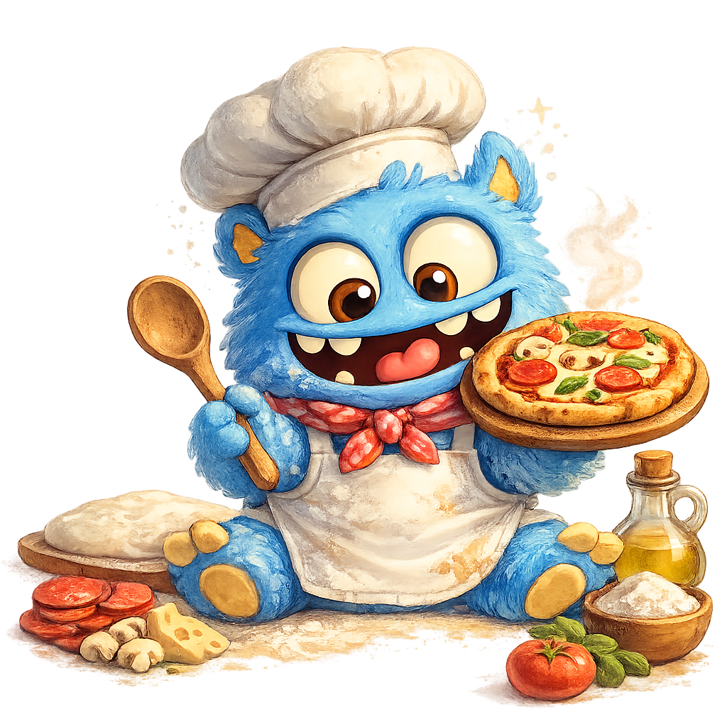 Create Your Own Crochet Pizza