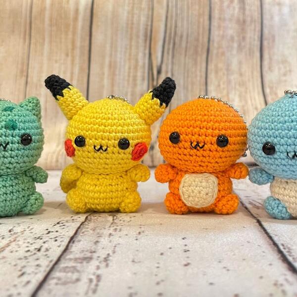Kit crochet Amigurimi Pokemon Pikachu
