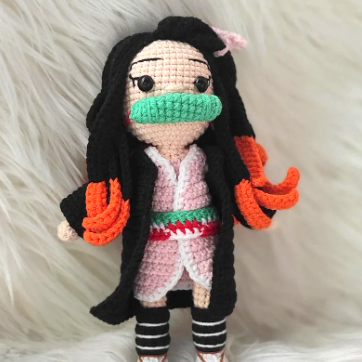 Custom Anime Crochet Doll Custom Manga Character Plush - Etsy Norway